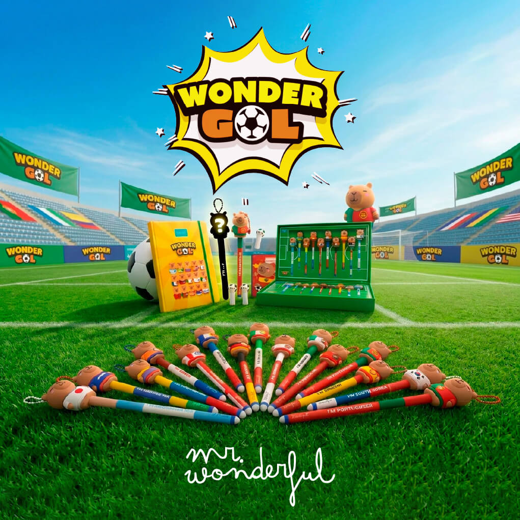 Coleção Wonder Gol da Mr Wonderfull